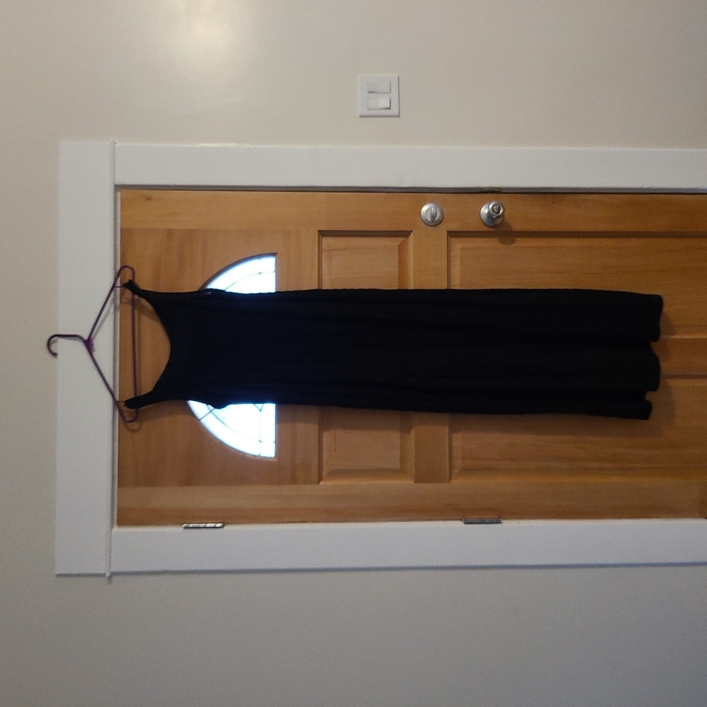 Loft size small maxi black dress
